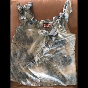 Juicy Couture Silk Blouse Sz L